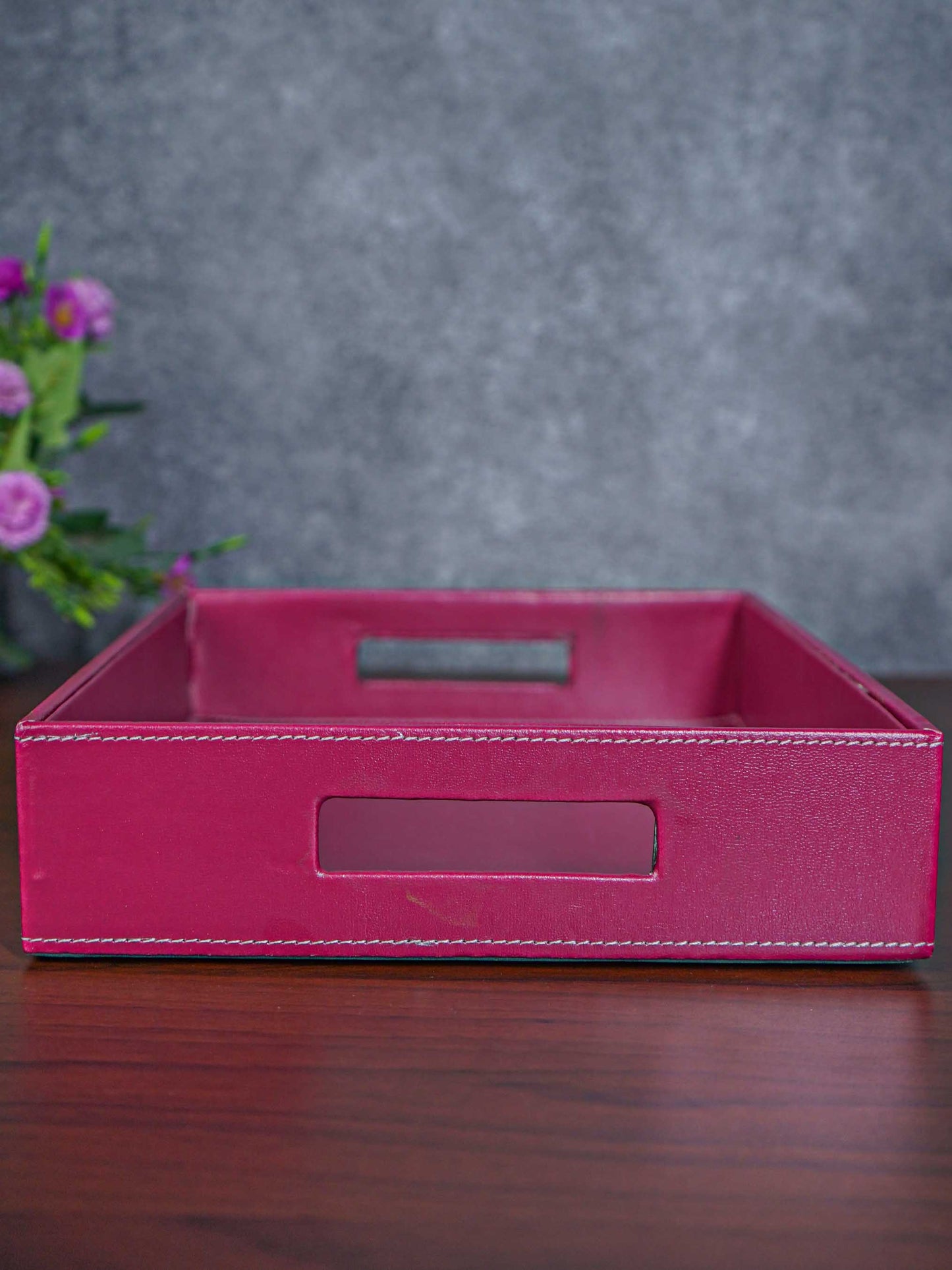 Rectangle Leather Tray - 14 x 10 - BCG0078