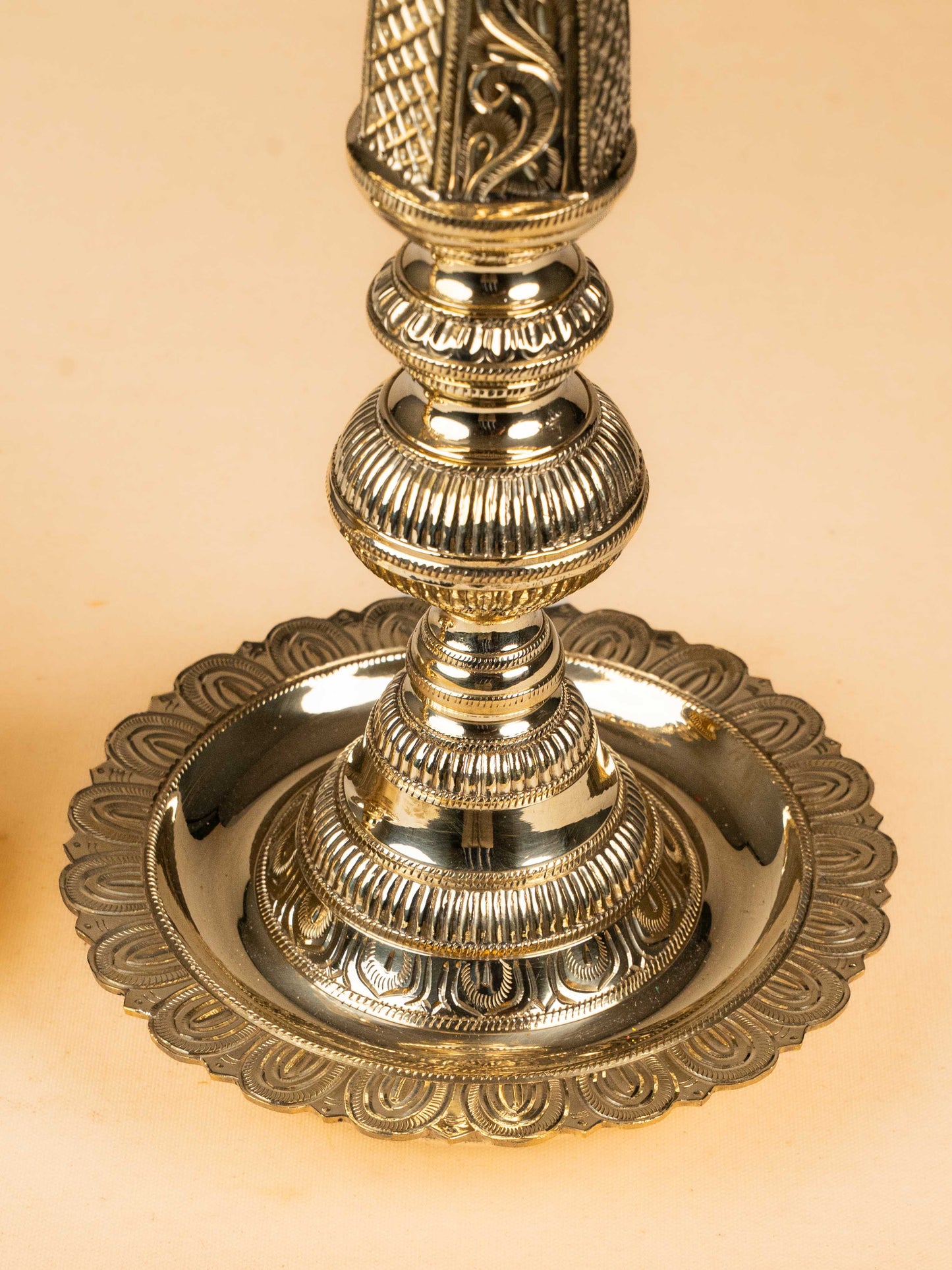 Brass Annapakshi Kuthu Vilakku - 24 inch - WL4997