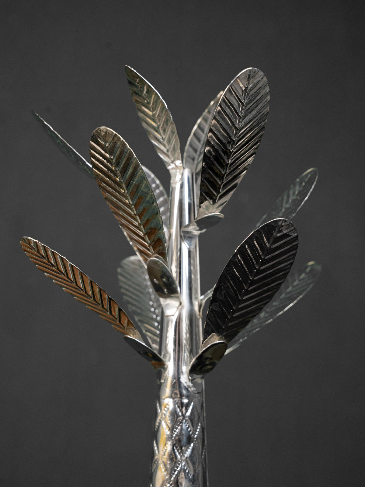 German Silver Banana Tree - Set of 2 - 10 inch - WL5098