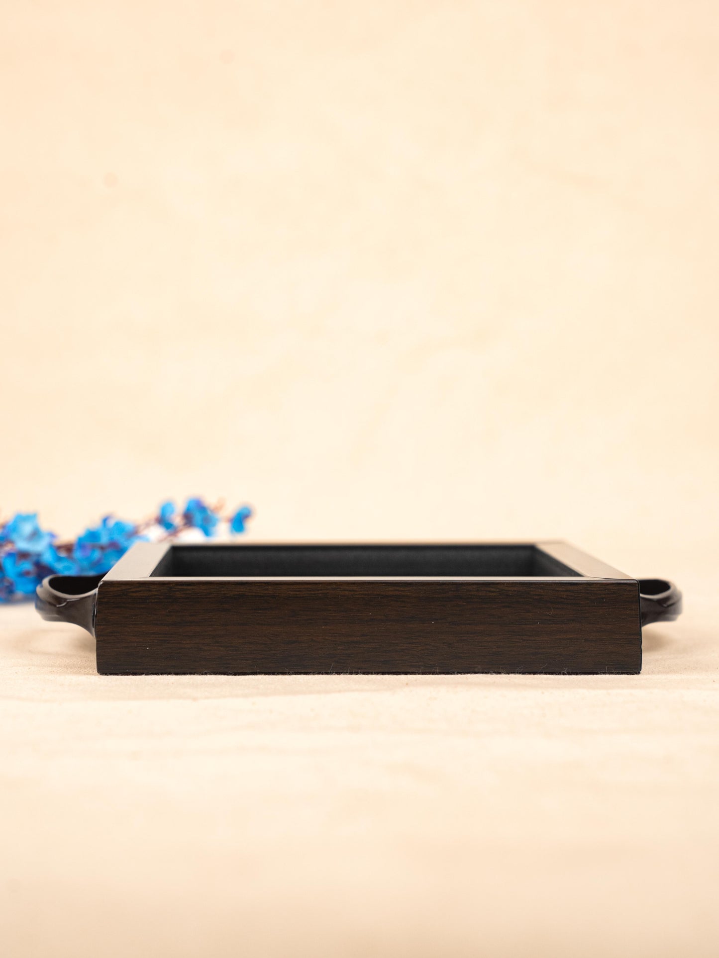 Wooden Tray with Kolam Digital Print - 6x6 inch - WL5124-4
