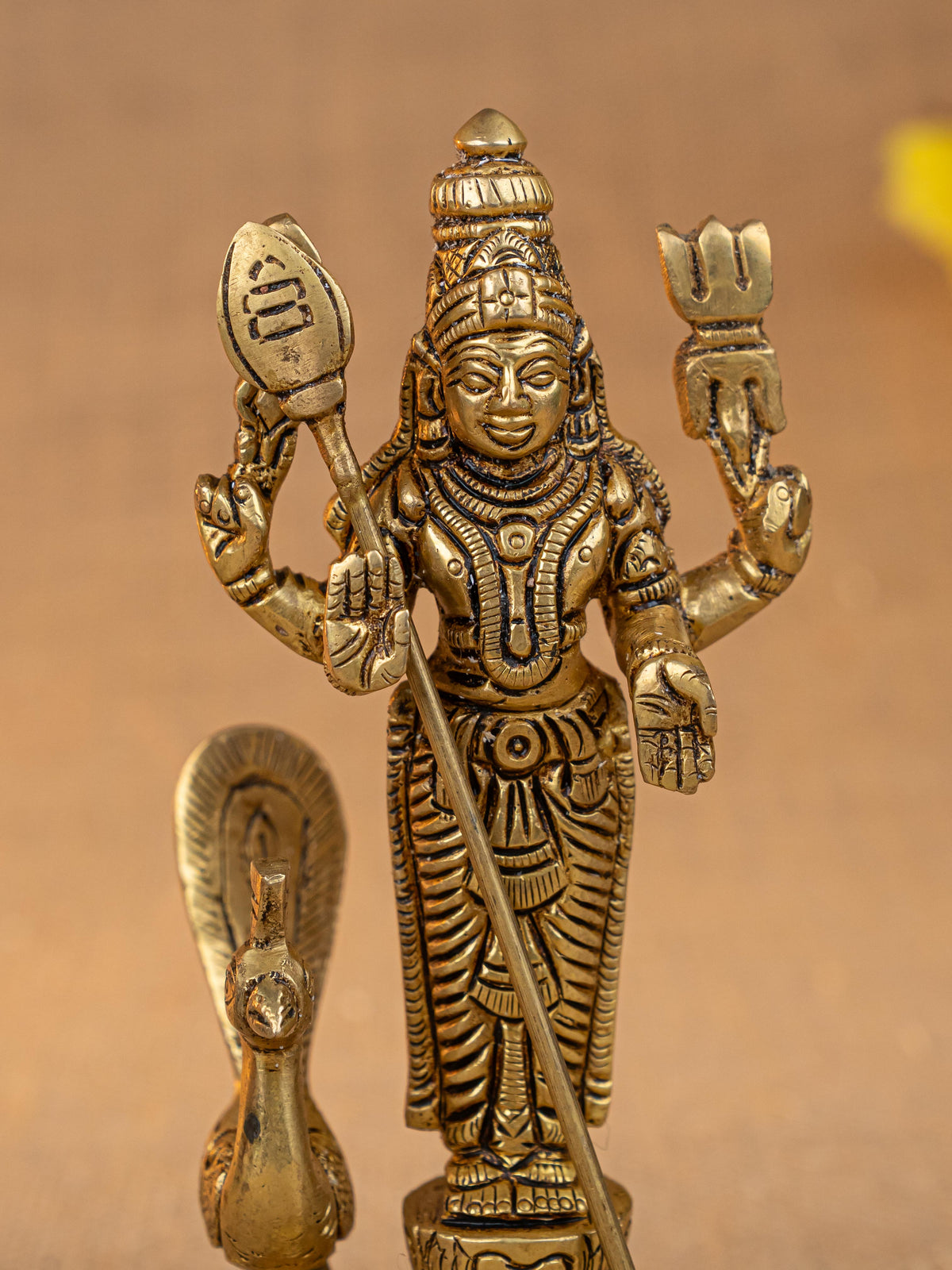 Brass Karthikeyan Idol - 6 inch - WL5308