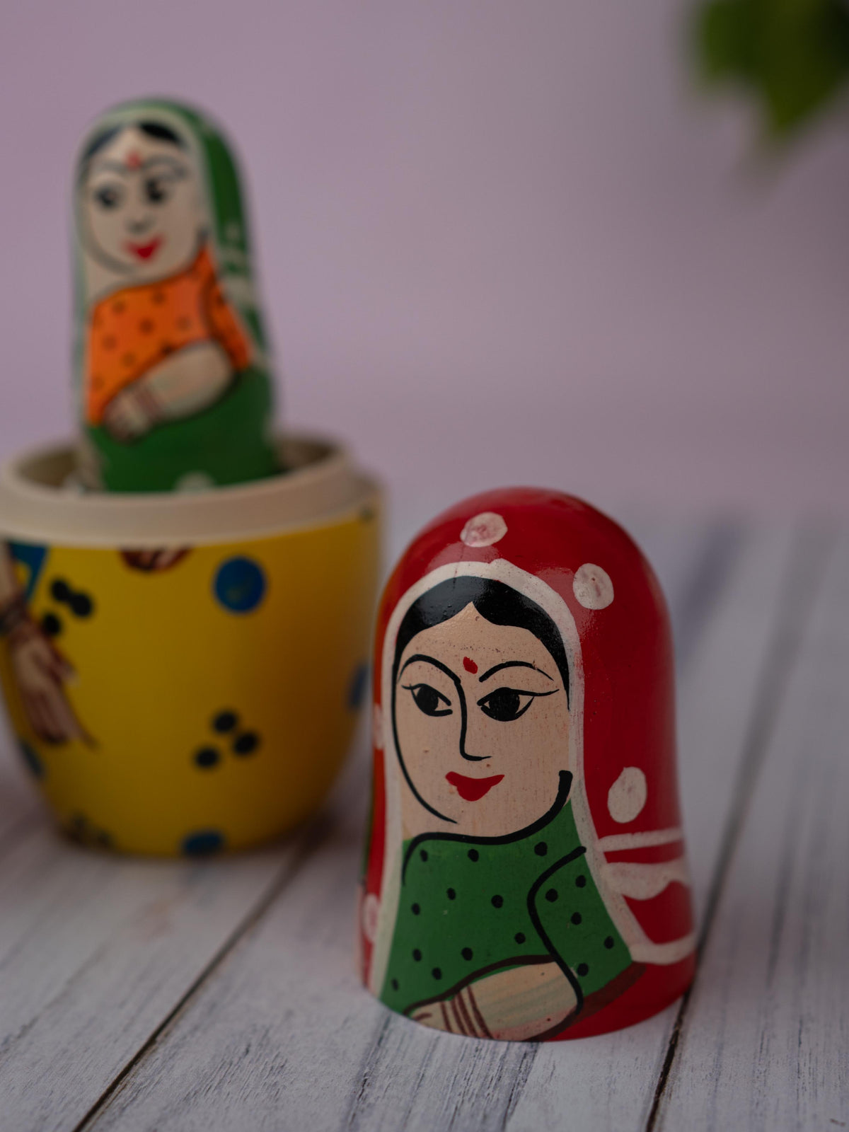 Kondapalli Toy - Lady Nesting Doll - WL5364