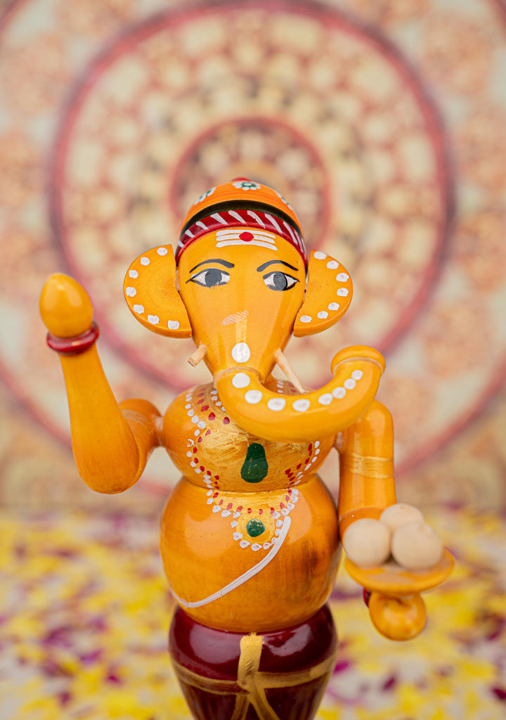 Kondapalli - Standing Ganesha - 7 inch - WL5368