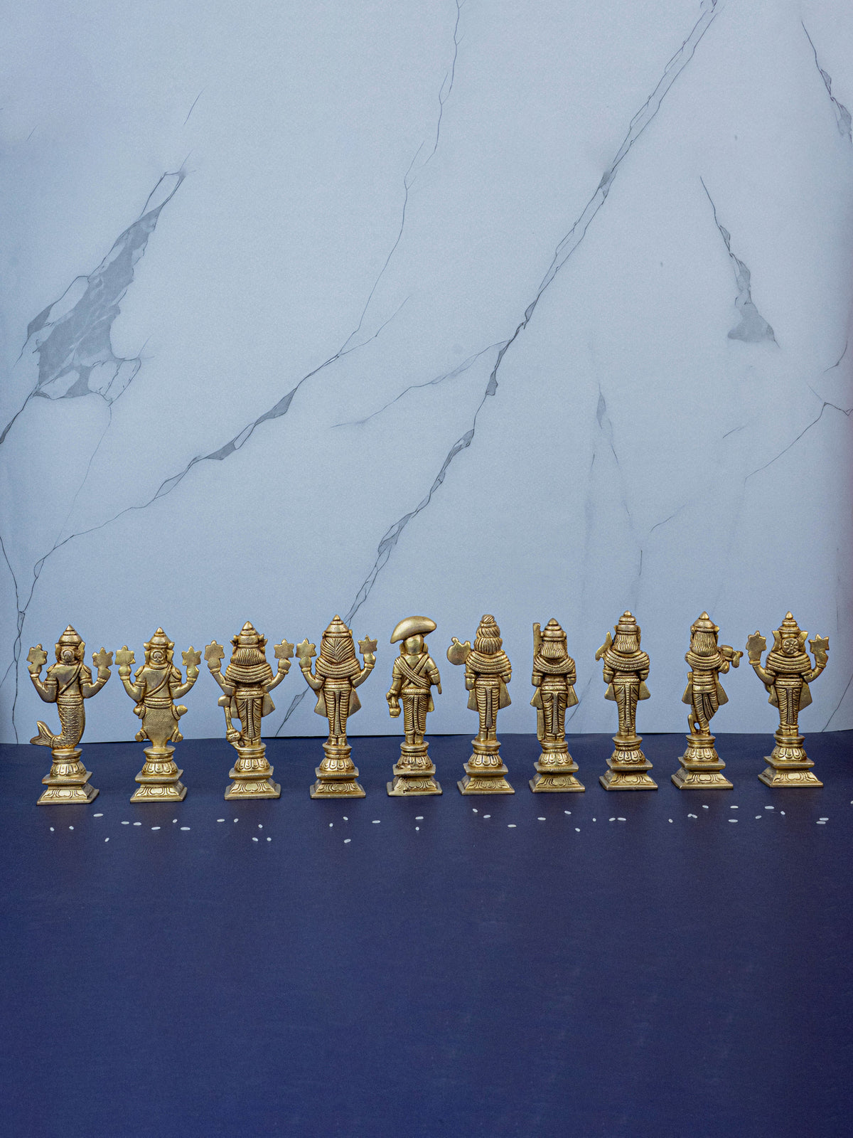 Brass Dasavatharam Idols - 5 inch - WL5427