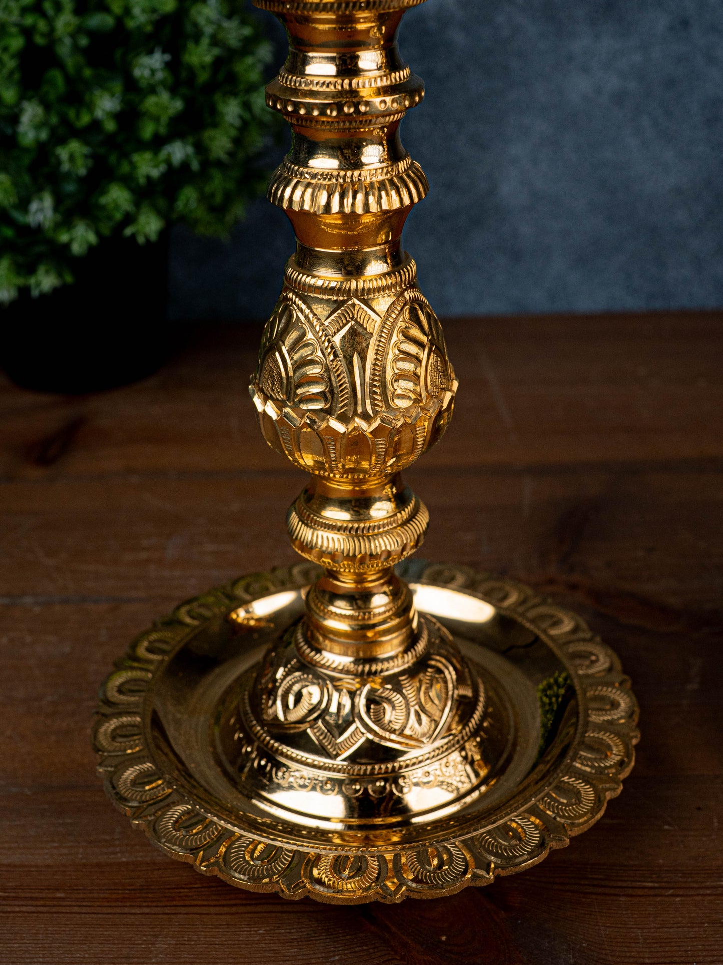 Brass Annapakshi Kuthu Vilakku - 15 inch - WL5428