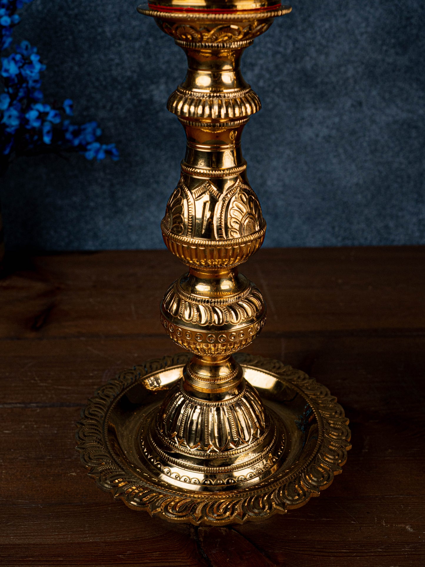Brass Annapakshi Kuthu Vilakku - 18 inch - WL5429