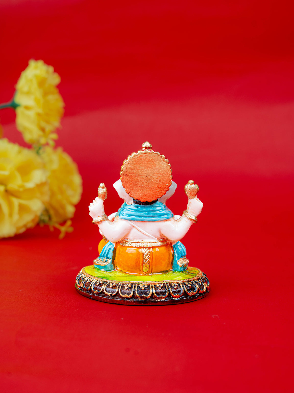 Polystone Ganesha Idol - 3 inch - WL5516