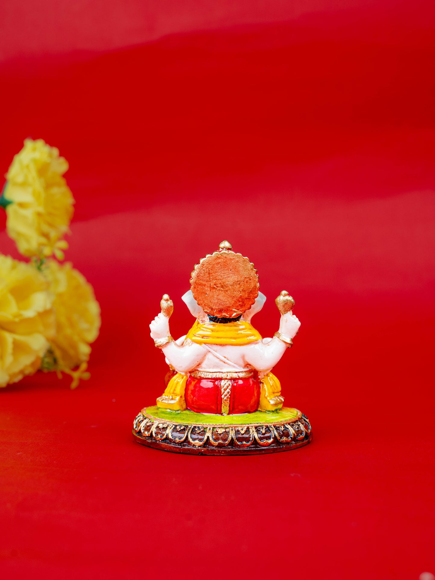 Polystone Ganesha Idol - 3 inch - WL5516