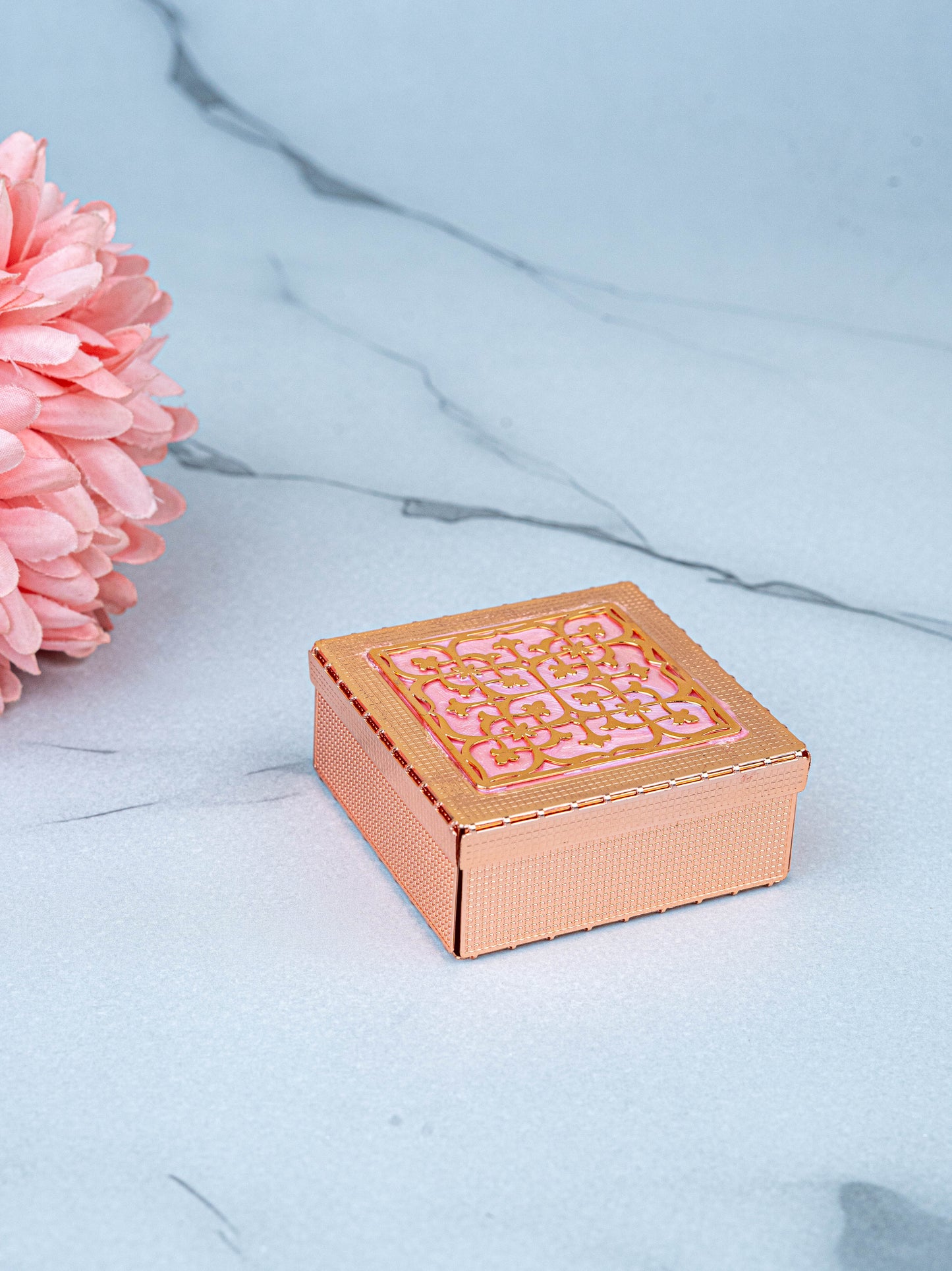 White Metal Coin Box - WL5539