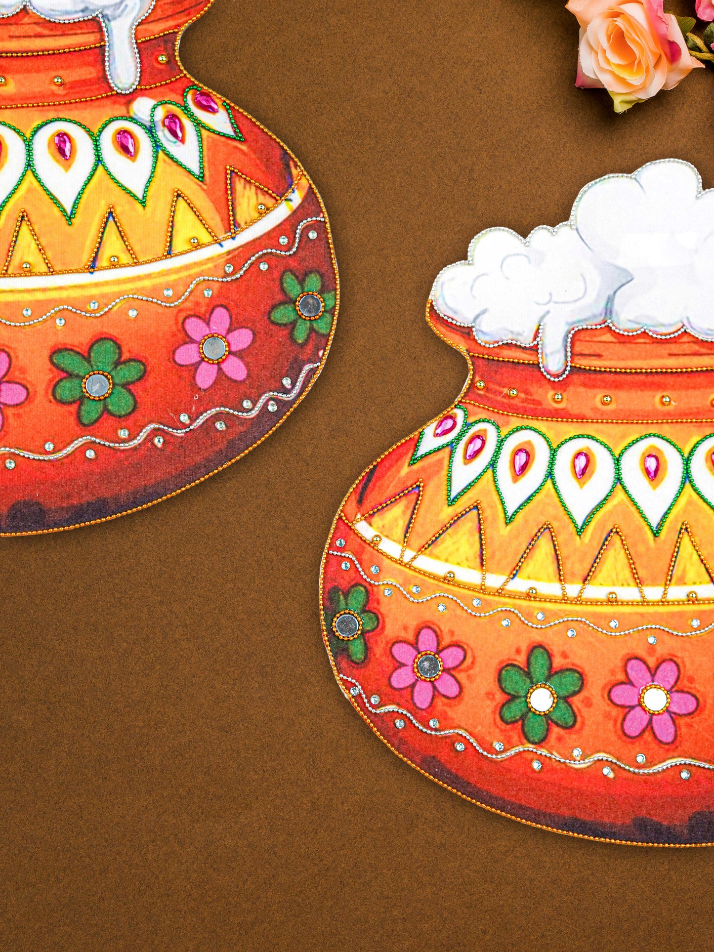 Rangoli - Pongal Pot - Set of 2 - WL5598