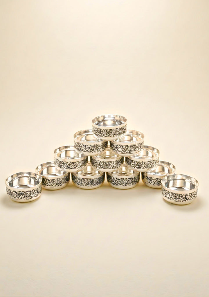 Premium Thali Set - 36 Pieces - WL5684