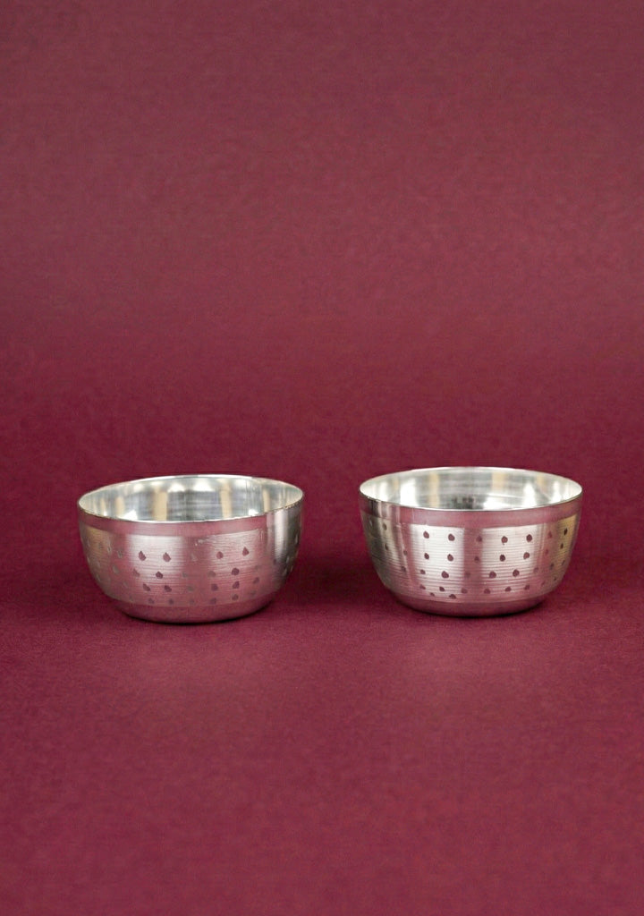 Tray with Set of 2 Bowl with Spoon - WL5696