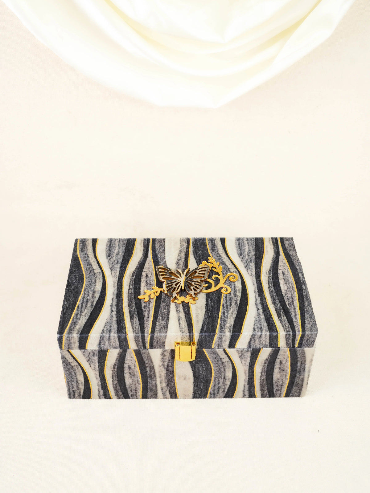 Decorative 2 Jar Dry Fruit Box - WL6048