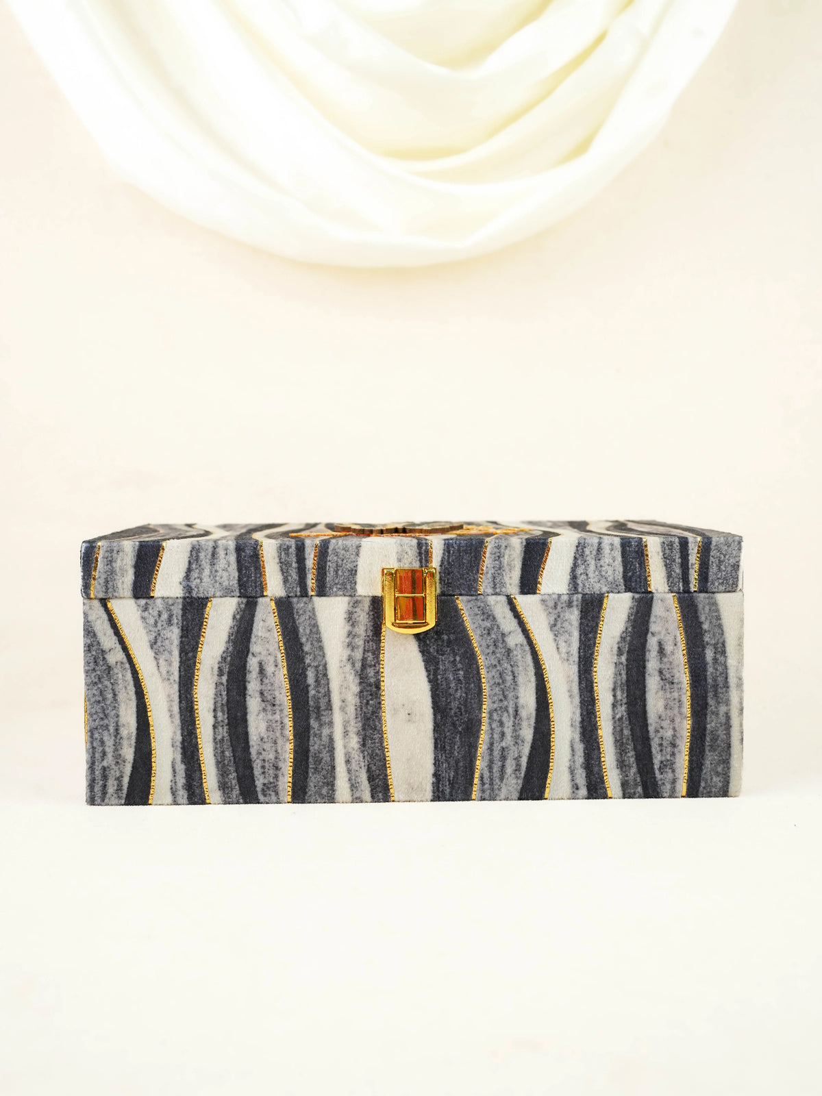 Decorative 2 Jar Dry Fruit Box - WL6048