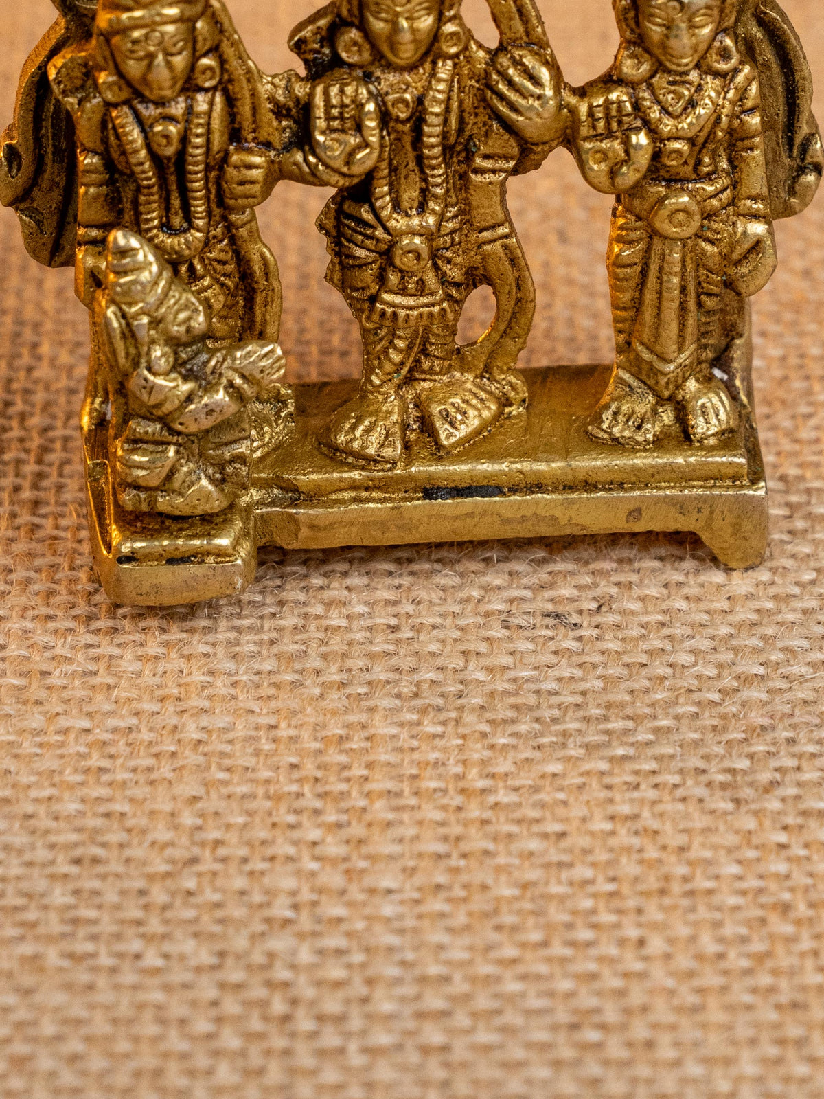 Brass Ram Darbar in Frame - WL4149-1