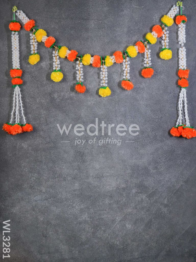 Artificial Thoran with Walll Hanging - WL3281