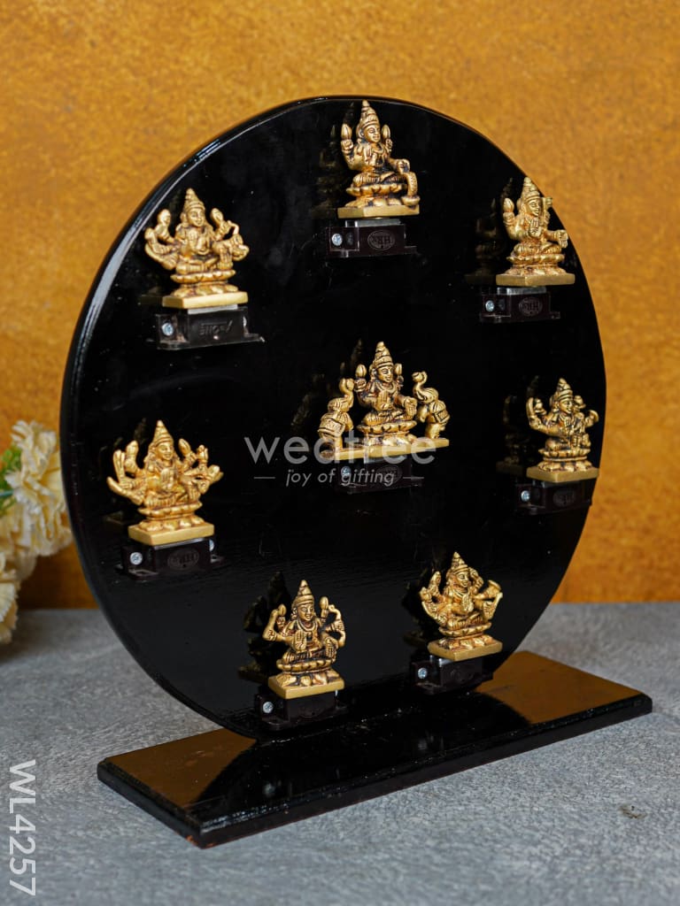 Ashtalakshmi In Round Frame - WL4257