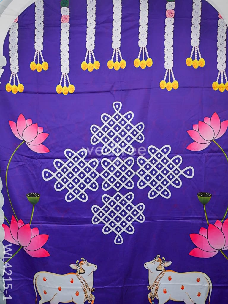 Back Drop Pichwai Design - WL4215
