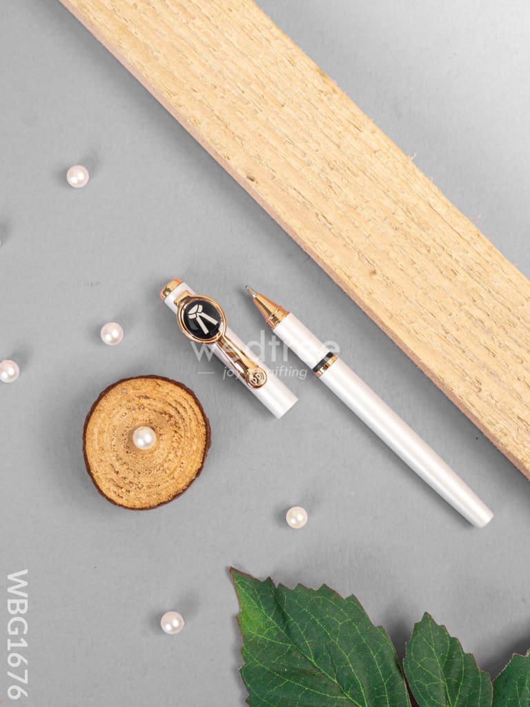 Ball Pen - Puket White Advocate - WBG1676