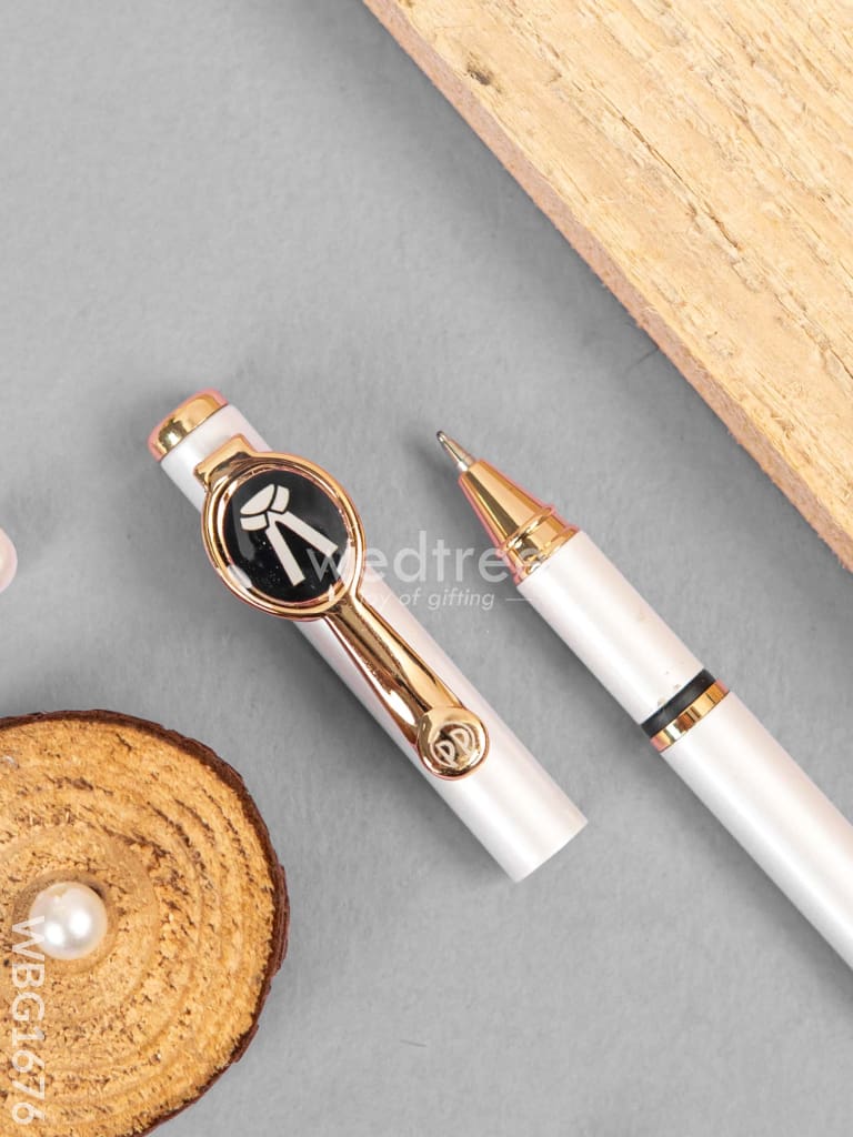 Ball Pen - Puket White Advocate - WBG1676