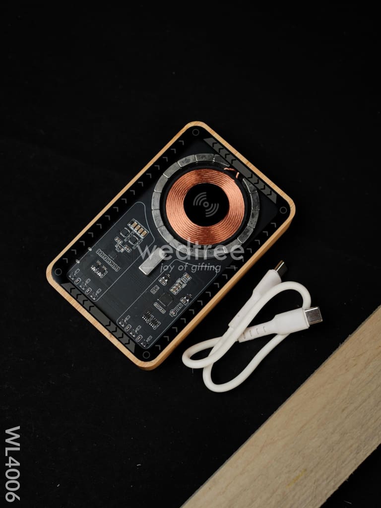 Bamboo Power Bank - 10000mAh - WL4006