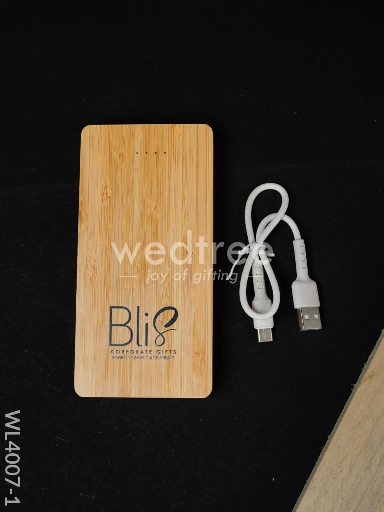 Bamboo Power Bank - WL4007