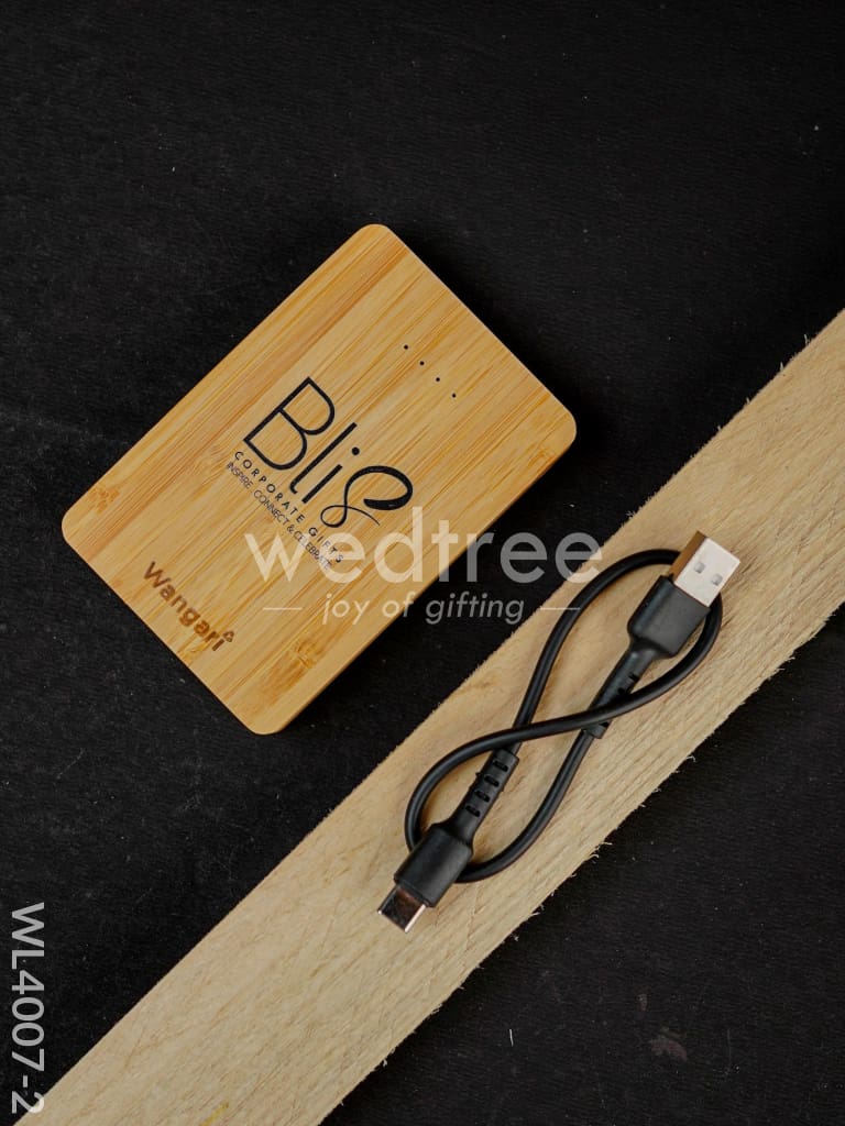 Bamboo Power Bank - WL4007