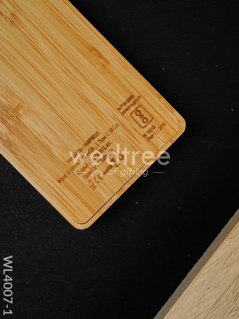Bamboo Power Bank - WL4007