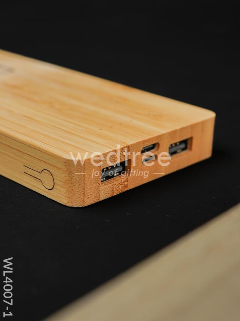 Bamboo Power Bank - WL4007