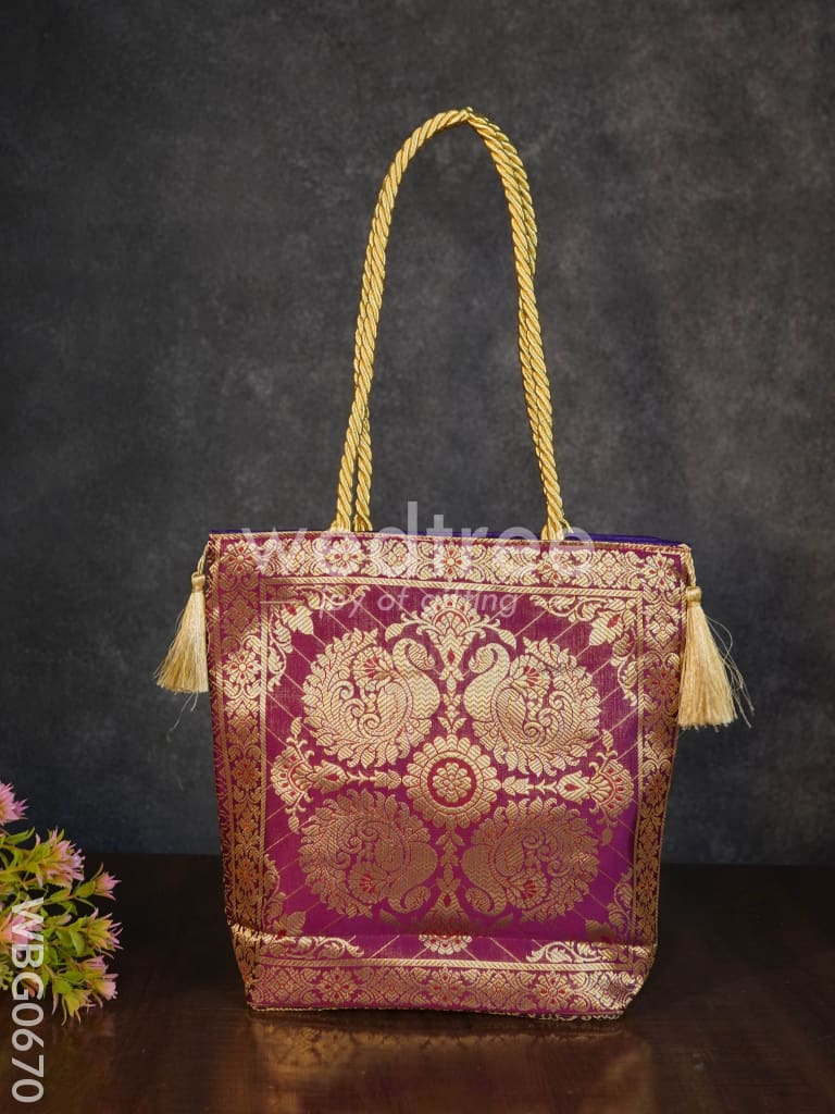 Banarasi Handbag ( 10 X 10) - WBG0670