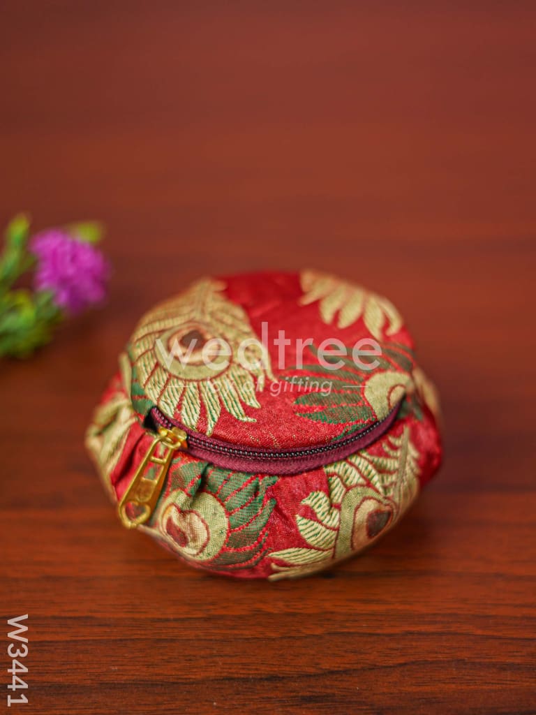 Bangle Box Peacock Feather Design - W3441