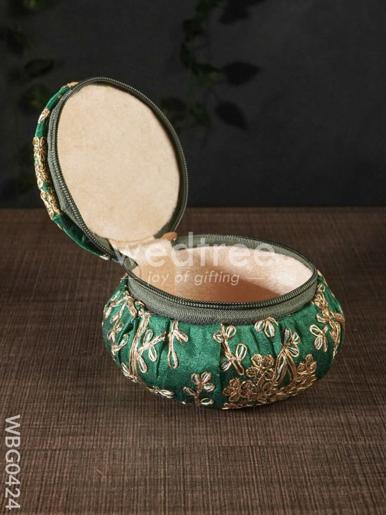Bangle Box with Floral Embroidery (Big)- WBG0424