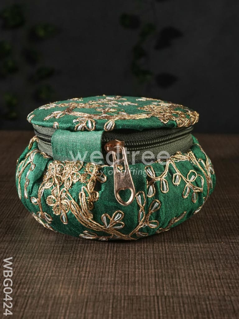Bangle Box with Floral Embroidery (Big)- WBG0424
