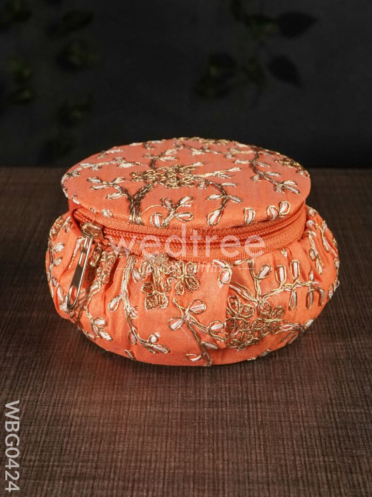 Bangle Box with Floral Embroidery (Big)- WBG0424