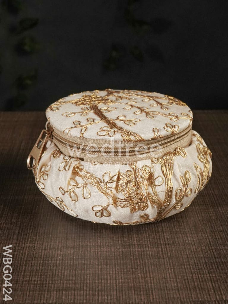 Bangle Box with Floral Embroidery (Big)- WBG0424