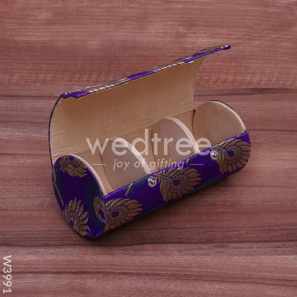 Bangle Holder Peacock Feather Design Large - W3991