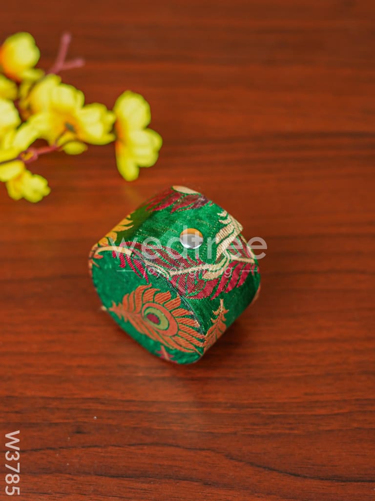 Bangle Holder With Peacock Feather Design Mini - W3785