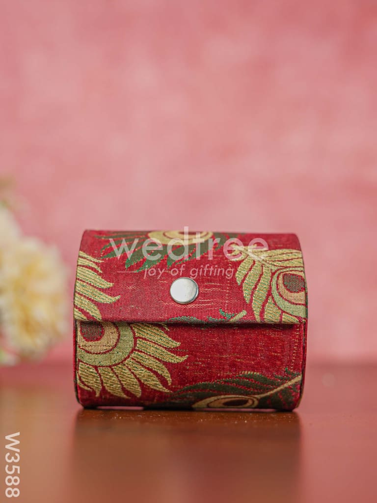 Bangle Holder with Peacock Feather Design - W3588