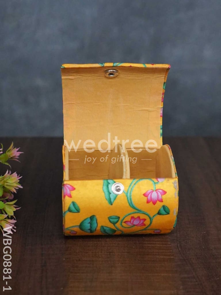 Bangle Holder with pichwai prints - 4 inch - WBG0881-1
