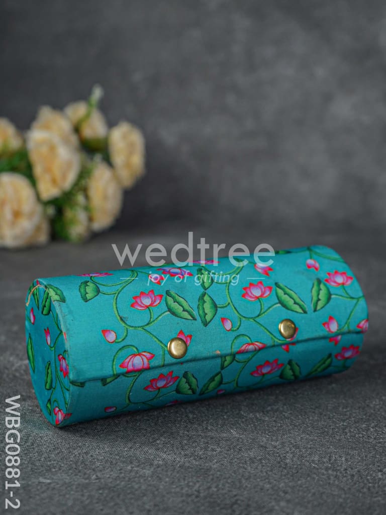Bangle Holder with pichwai prints - 8 inch - WBG0881-2