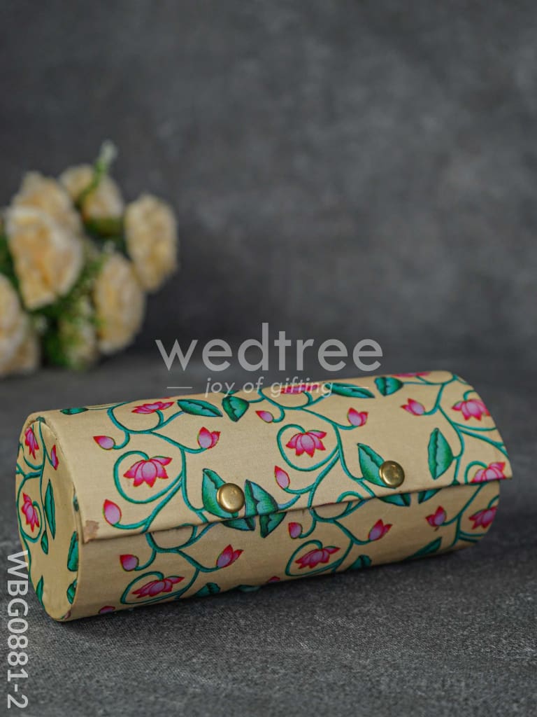 Bangle Holder with pichwai prints - 8 inch - WBG0881-2