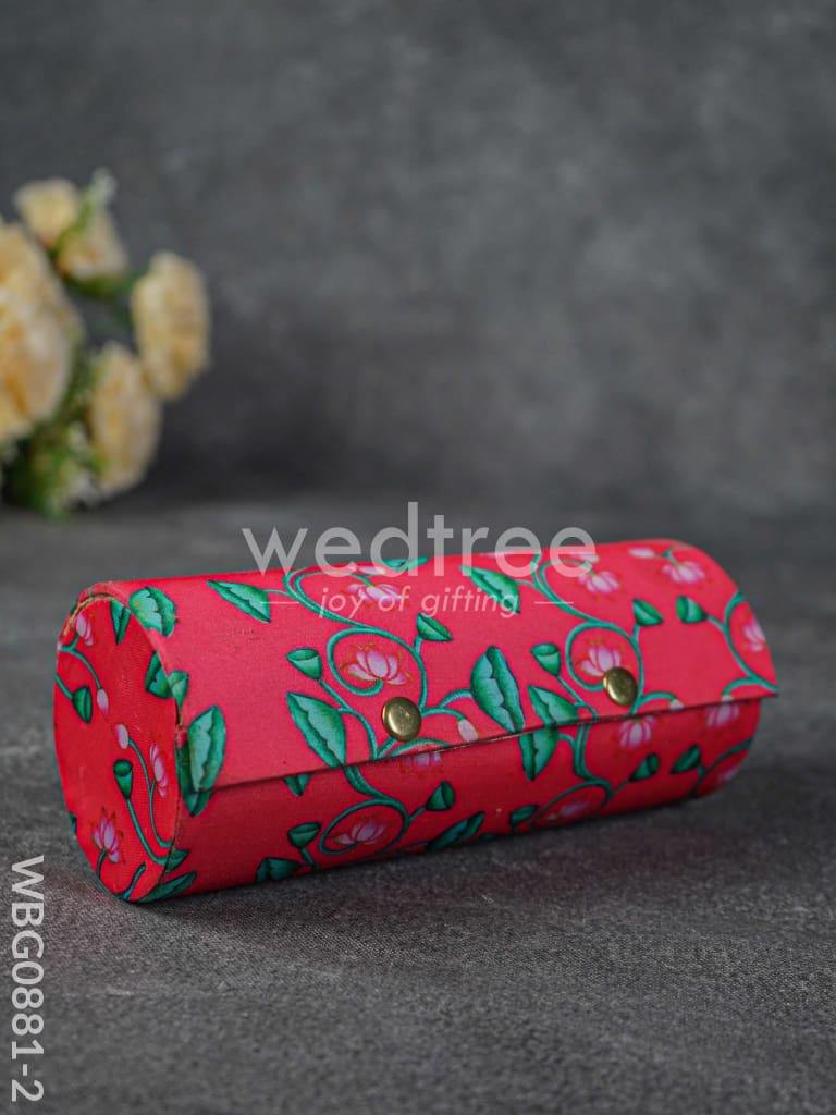 Bangle Holder with pichwai prints - 8 inch - WBG0881-2