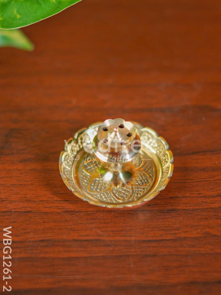 Brass Agarbathi stand - WBG1261