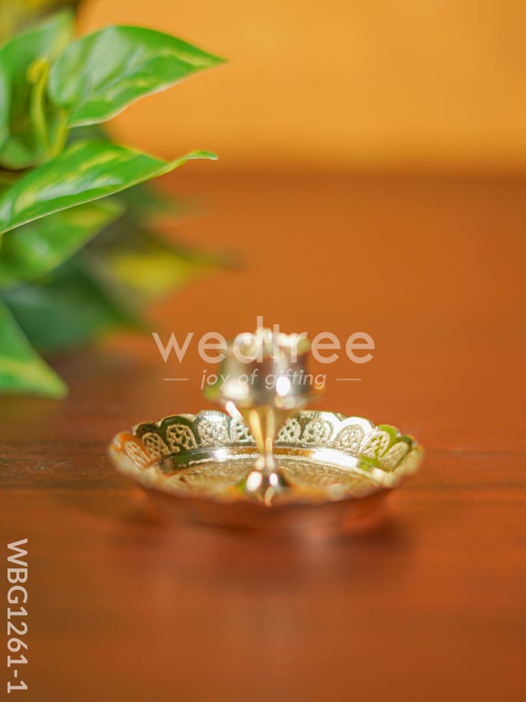 Brass Agarbathi stand - WBG1261