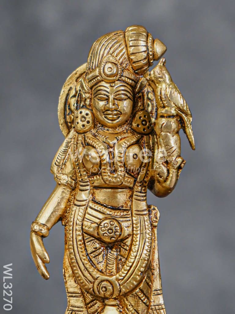 Brass Andal Idol - Brown Antique Finish - WL3270