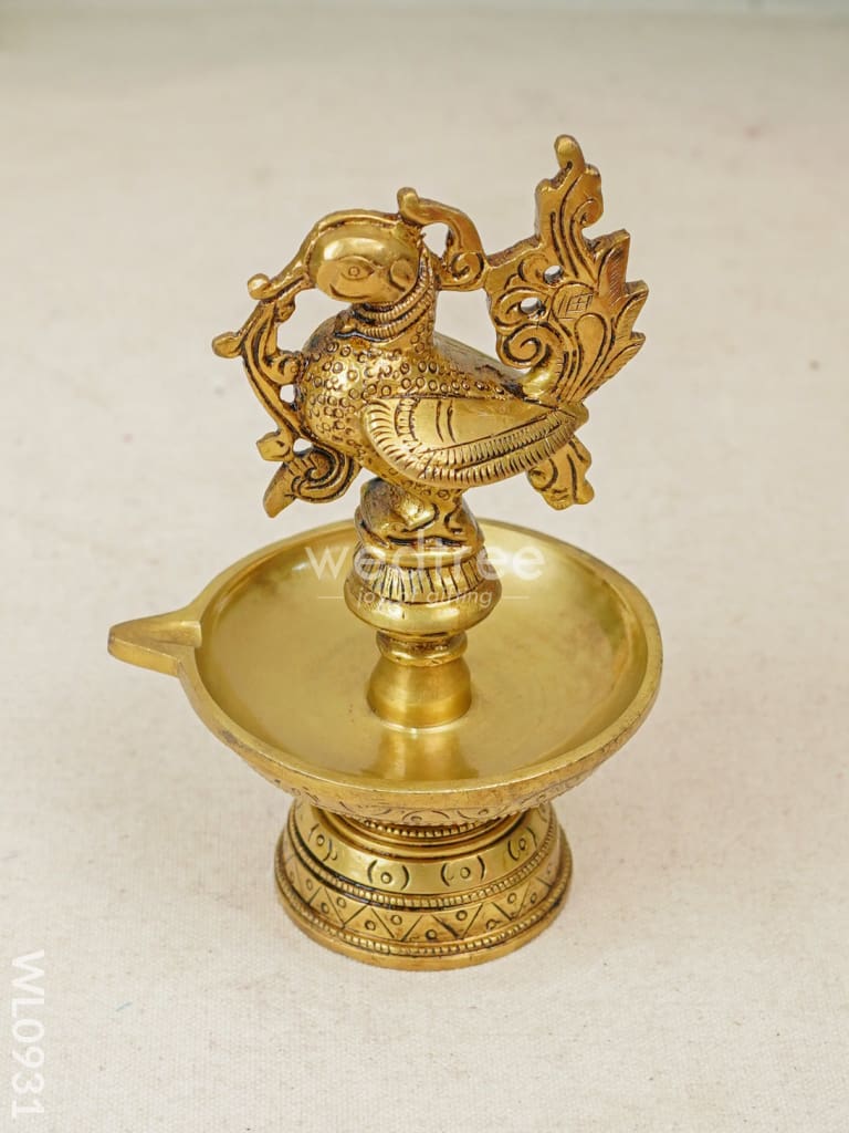 Brass Annapakshi Diya - WL0931