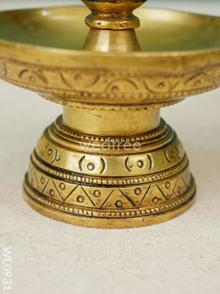 Brass Annapakshi Diya - WL0931