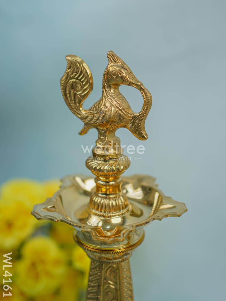 Brass Annapakshi Kuthu Vilakku (Diya) - Five Face - WL4161