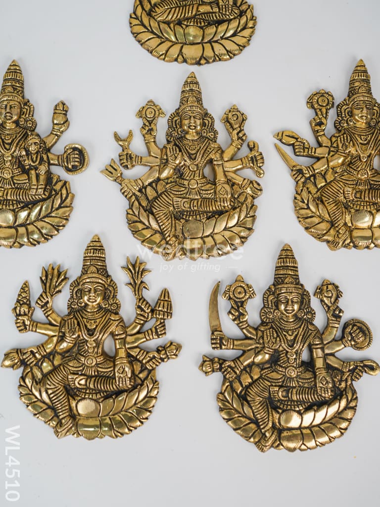 Brass Ashtalakshmi Idol - WL4510