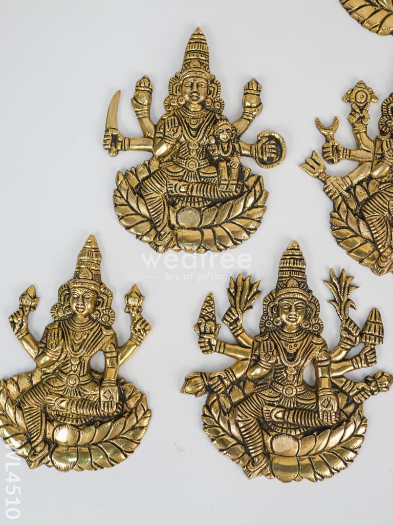 Brass Ashtalakshmi Idol - WL4510